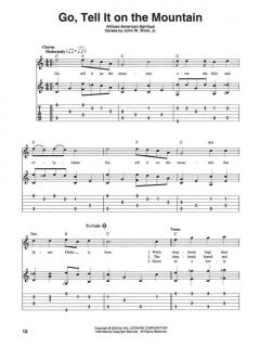 Fingerpicking Christmas Solo Guitar von The Police 