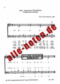 Der Ausseer Postillon (Otto Kaufmann) 