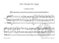 Zwölf Choralsvorspiele von Reinhard Schwarz-Schilling 