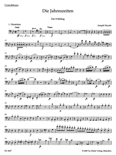 Die Jahreszeiten Hob. XXI:3 von Joseph Haydn 