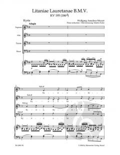 Litaniae Lauretanae B. M. V. KV 195 (186d) (W.A. Mozart) 
