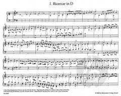 Ricercar Tabulatura Band 1 von Johann Ulrich Steigleder 