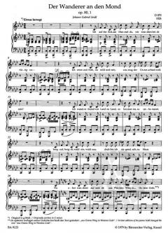 Lieder, Band 3 von Franz Schubert 