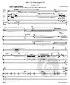 Study II for Treatise On the Veil von Matthias Pintscher für Violine, Viola und Cello (2005) im Alle Noten Shop kaufen