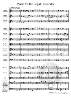 Feuerwerksmusik HWV 351 von Georg Friedrich Händel 