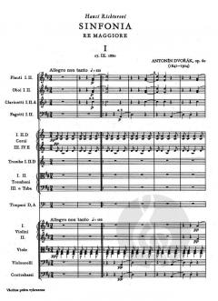 Symphonie Nr. 6 D-Dur op. 60 von Antonín Dvorák 