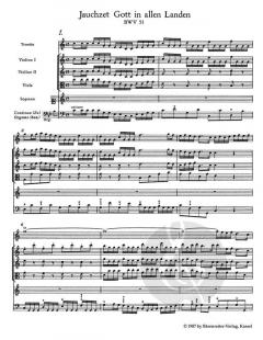Jauchzet Gott in allen Landen (J.S. Bach) 