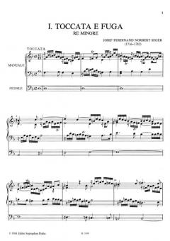Composizioni per organo I von Josef Ferdinand Norbert Seger 