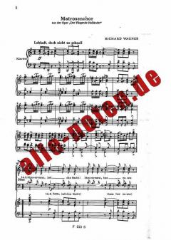 Matrosenchor von Richard Wagner 