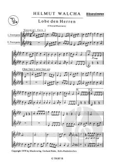 Lobe den Herren (Helmut Walcha) 