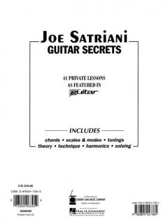 Guitar Secrets von Joe Satriani 