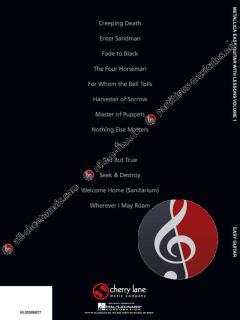 Easy Guitar With Lessons Vol. 1 von Metallica 