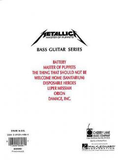 Master Of Puppets (Metallica) 