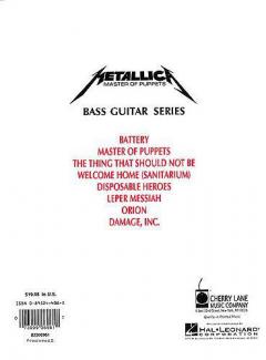 Master Of Puppets (Metallica) 