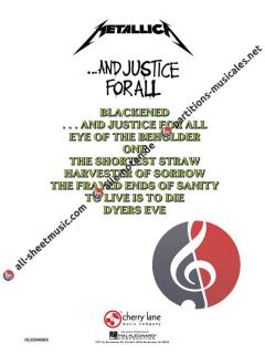 And Justice For All von Metallica 