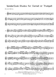 Vandercook Etudes for Cornet or Trumpet im Alle Noten Shop kaufen