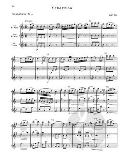 Chamber Music Series for 3 Saxophones 