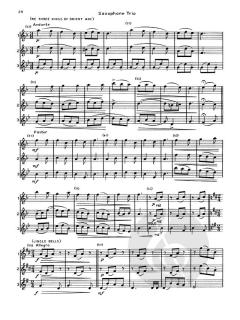 Chamber Music Series for 3 Saxophones 