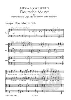 Deutsche Messe (Hermannjosef Rübben) 