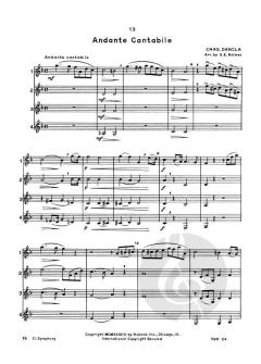 Clarinet Symphony For 4 Clarinets 