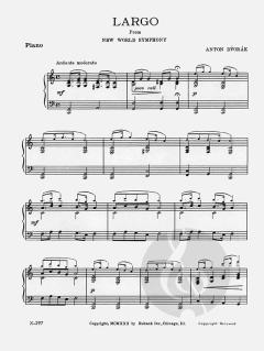 Largo From New World Symphony von Antonín Dvorák 