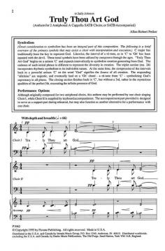 Truly Thou Art God (Allan Petker) 
