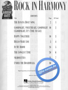 Sing In The Barbershop Quartet Vol. 2 