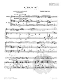 Clair de lune von Claude Debussy 