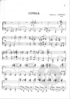 2 Pièces pour clavecin (Maurice Ohana) 