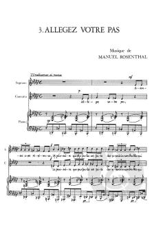 3 Chants de femmes berbères von Manuel Rosenthal 