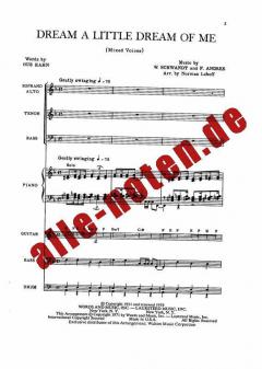 Dream A Little Dream Of Me 