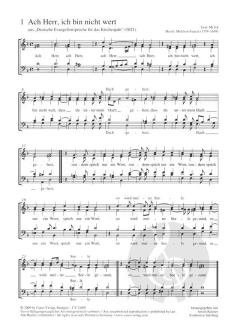 Chorbuch Kirchenjahr 