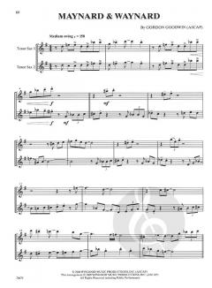 Gordon Goodwin's Big Phat Jazz Saxophone Duets von Eric Marienthal 