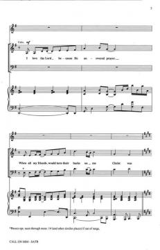 Call On Him With Instrumental Obbligato (John Leavitt) 