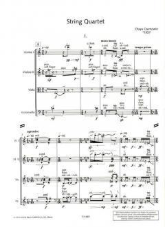 Streichquartett von Chaya Czernowin im Alle Noten Shop kaufen