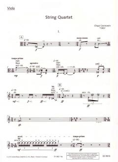 Streichquartett von Chaya Czernowin im Alle Noten Shop kaufen
