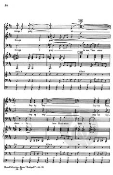 Godspell Choral Selections (Stephen L. Schwartz) 