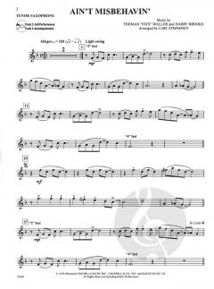 Instrumental Solos by Special Arrangement 