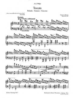 Toccata Busoni-Verz. 287 