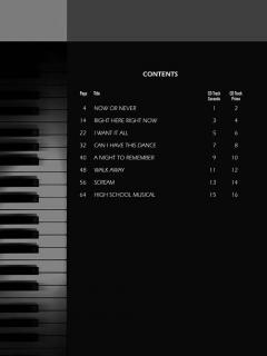 Piano Duet Play-Along Vol. 35: High School Musical 3 