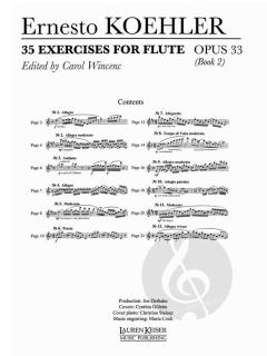 35 Exercises op. 33 Book 2 von Ernesto Köhler 