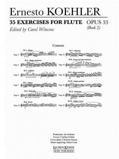 35 Exercises op. 33 Book 2 von Ernesto Köhler 