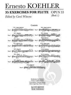 35 Exercises op. 33 Book 1 von Ernesto Köhler 
