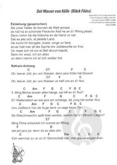 Kölsche Lieder zum Mitsingen 