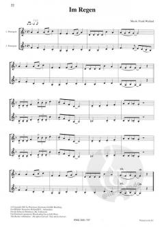 Let's Play Trumpet - 25 Trompetenduos von Frank Weiland im Alle Noten Shop kaufen