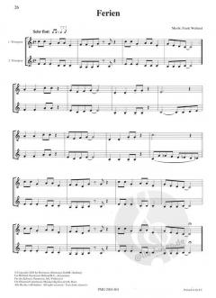 Let's Play Trumpet - 25 Trompetenduos von Frank Weiland im Alle Noten Shop kaufen