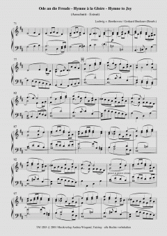 Ode an die Freude (Ludwig van Beethoven) 