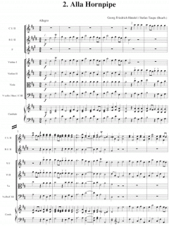 Wassermusik von Georg Friedrich Händel 