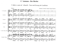 Vier Jahreszeiten von Antonio Vivaldi 