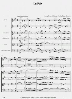 Feuerwerksmusik - Ein Fest für Alle von Georg Friedrich Händel 